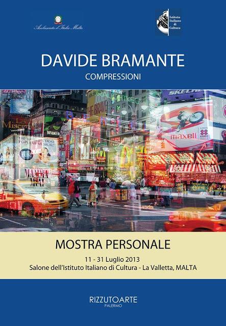 COMPRESSIONI - Mostra personale di DAVIDE BRAMANTE a MALTA