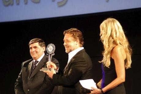 Russell Crowe - Foto di Riccardo Marino Resoconto Semi-Ironico di un’Inviata al Taormina Film Fest