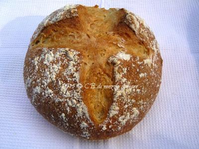 Pane con kamut e graham con l'impasto base nr 3 della cuochina