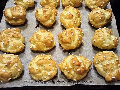 RICETTE DOLCI ... CAVOLINI CON PANNA MONTATA ...