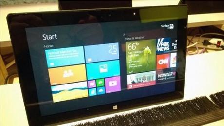 Avvistato il surface Windows RT 8.1 Preview build 9431