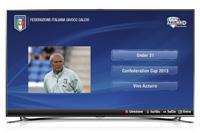 FIGC Vivo Azzurro, l'app Samsung Smart Tv per seguire la Nazionale