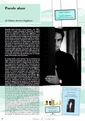 Italo Calvino, Lezioni americane, Webzine Sul Romanzo