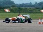 Dettagli test aerodinamico della Force India