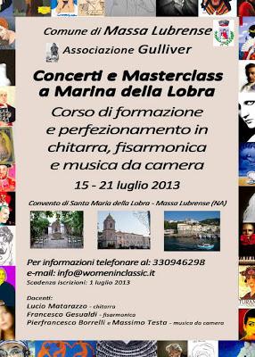 Masterclass di Lucio Matarazzo - Massa Lubrense (NA)