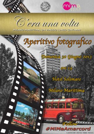 aperitivo fotografico ricordare anni Milano Marittima