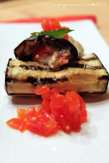 Involtini di melanzane...per una divertente gara di cucina