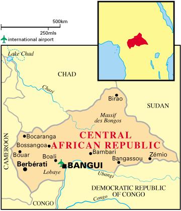 Centralafricanrepublic-map