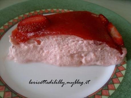 mousse,fragole,ricetta,panna,