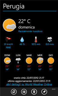 Previsioni meteo a tutta velocità! myWeather disponibile gratuitamente, ma solo per un periodo di tempo limitato!