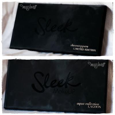 Review Sleek make-up : Showstoppers & Acqua collection Lagoon