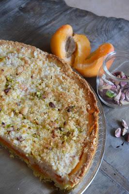 TORTA SBRICIOLATA di ALBICOCCHE