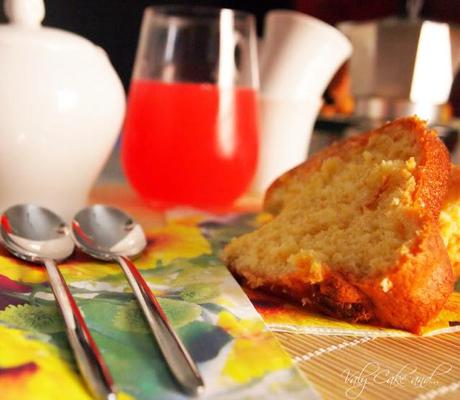 Chiffon Cake al limone e vaniglia per una dolcissima colazione