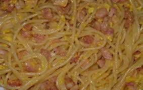 Spaghetti alla papalina