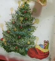 Schema gratis a punto croce: L'albero di Natale