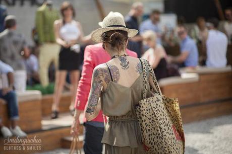 Smilingischic, fashion blog, streestyle, Pitti, Pitti 84, Firenze, Fortezza da Basso, tattoo, tattoo a Pitti, 