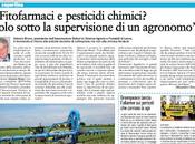 “Fitofarmaci pesticidi chimici? Solo sotto supervisione agronomo”