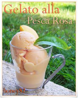 GELATO ALLA PESCA ROSA