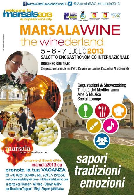 Dal 5 al 7 luglio il MarsalaWine