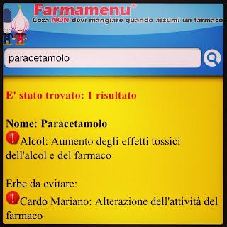 Farma menù: una app per prevenire interazioni tra cibi e farmaci.