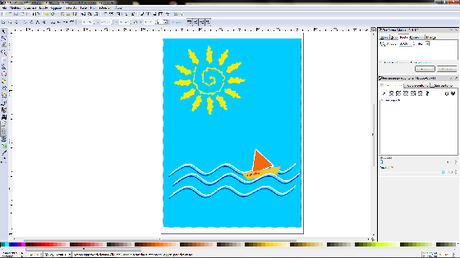 Il risultato finale in Inkscape