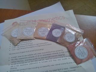 Review Samples Buff'd Cosmetics Mineral Makeup