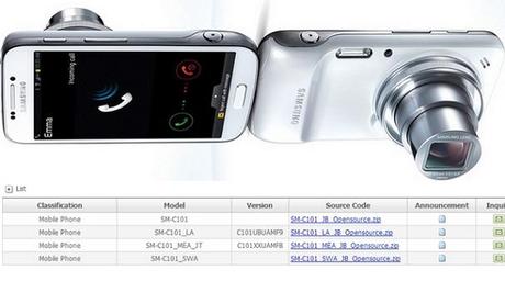 Rilasciati i sorgenti del Samsung Galaxy S4 Zoom