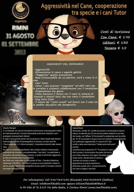 Seminario Cani Rimini