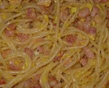 Spaghetti alla papalina