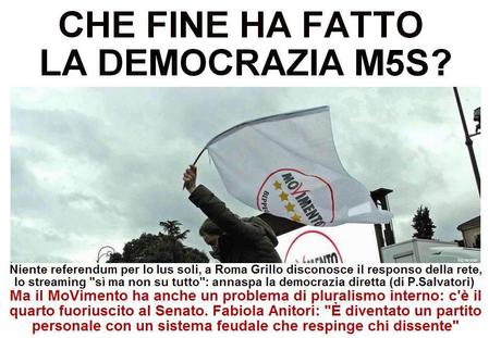 Altro abbandono nel M5S, lascia una senatrice