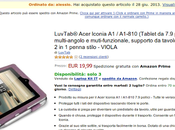 Custodia LuvTab Acer Iconia A1-810 disponibile Amazon