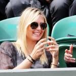 Wimbledon Tennis Championships Maria Sharapova tifosa del fidanzato a Wimbledon04