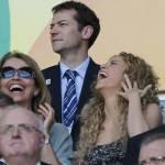 Confederations Cup: Shakira se la ride sugli spalti