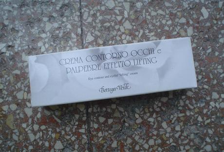 Review: Bottega Verde Crema contorno occhi e palpebre effetto lifting