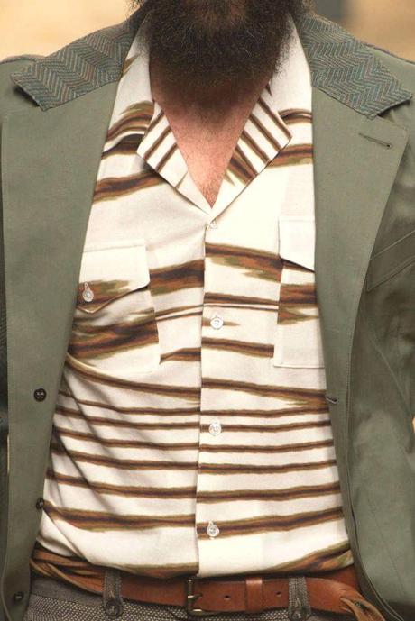 STAMPE E PATTERNS DALLE SFILATE DI MILANO MODA UOMO S/S 2014 / 1