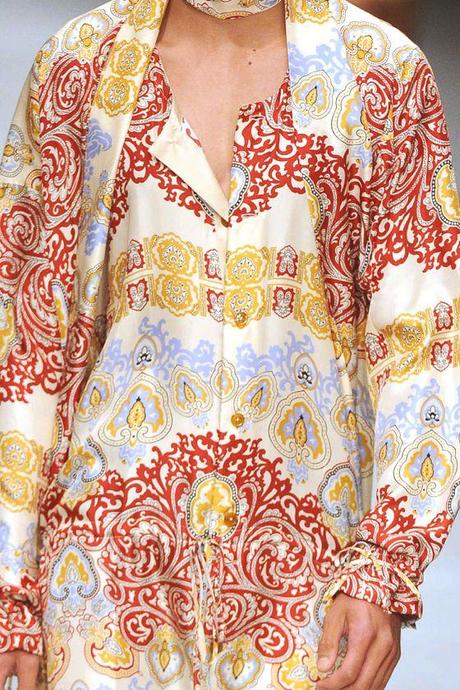 STAMPE E PATTERNS DALLE SFILATE DI MILANO MODA UOMO S/S 2014 / 1