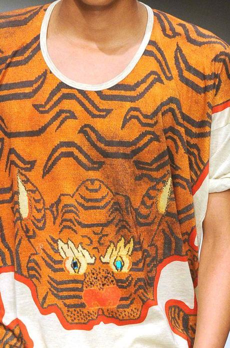 STAMPE E PATTERNS DALLE SFILATE DI MILANO MODA UOMO S/S 2014 / 1