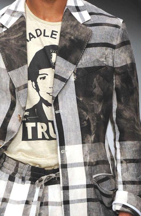 STAMPE E PATTERNS DALLE SFILATE DI MILANO MODA UOMO S/S 2014 / 1