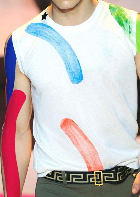 STAMPE E PATTERNS DALLE SFILATE DI MILANO MODA UOMO S/S 2014 / 1