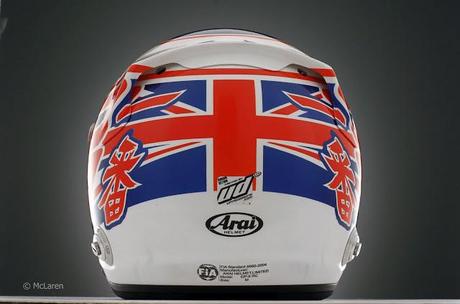 Arai GP-6 RC J.Button 2011 by Uffedesigns