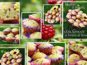 Muffin ricotta gocce frutti bosco