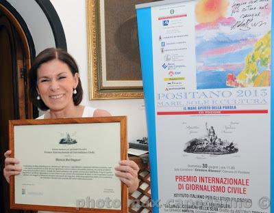 Premio Internazionale  di Giornalismo Civile 2013 a POSITANO