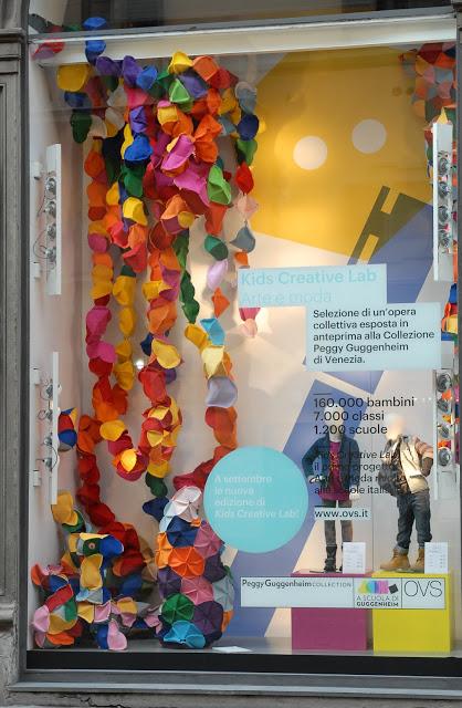 L'installazione Kids Creative Lab di OVS e Collezione Peggy Guggenheim a Pitti Bimbo.