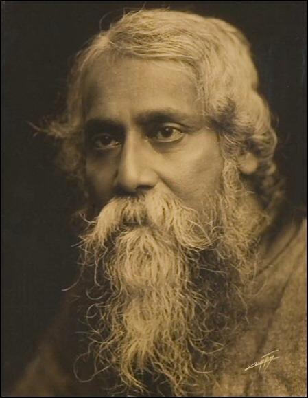 Il poeta e romanziere indiano Rabindranath Tagore