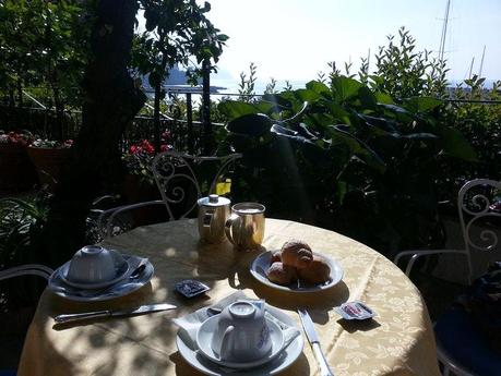 Terrazzo colazione - Hotel Aurora - Amalfi