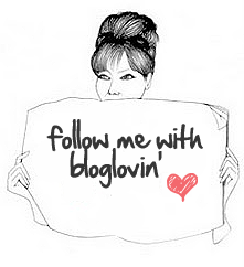 FOLLOW ME ALSO ON BLOGLOVIN