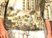 Stampe soggetti mitologici divinita' greche nella collezione uomo 2014 dolce gabbana