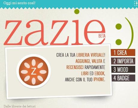 Zazie.it: il social network dei lettori