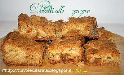 Dolcetti allo zenzero