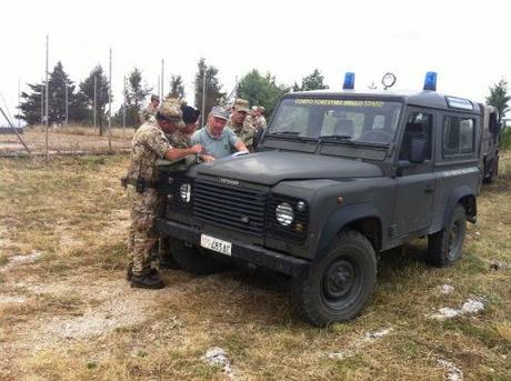 Bari/ Bosco Povera vita. Uomini della Brigata “Pinerolo” impiegati nel servizio antincendio